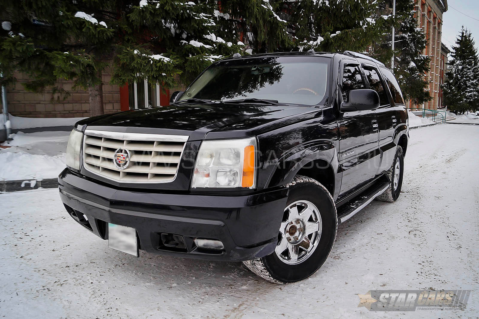 Аренда Cadillac Escalade (черный) с водителем