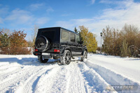 Фото 4 — Аренда черного Mercedes-Benz G-class Brabus с водителем в Новосибирске