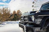 Фото 8 — Аренда черного Mercedes-Benz G-class Brabus с водителем в Новосибирске