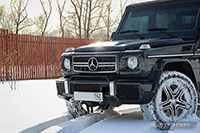 Фото 9 — Аренда черного Mercedes-Benz G-class Brabus с водителем в Новосибирске