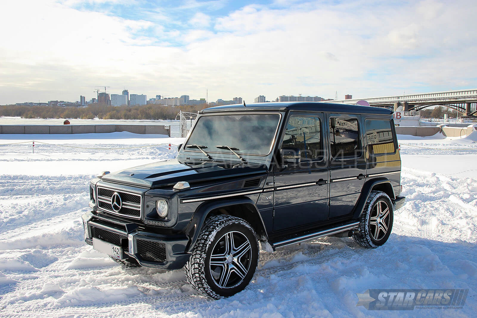 Аренда Mercedes-Benz G-class Brabus (черный) с водителем