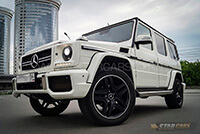 Фото 2 — Аренда белого Mercedes-Benz Gelandewagen (Гелендваген / Гелик) с водителем в Новосибирске