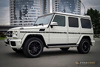Фото 3 — Аренда белого Mercedes-Benz Gelandewagen (Гелендваген / Гелик) с водителем в Новосибирске