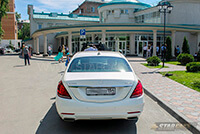 Фото 5 — Аренда белого Mercedes-Benz S-class w222 Long с водителем в Новосибирске