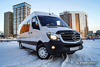 Фото 1 — Аренда микроавтобуса Mercedes-Benz Sprinter Tourist в Новосибирске
