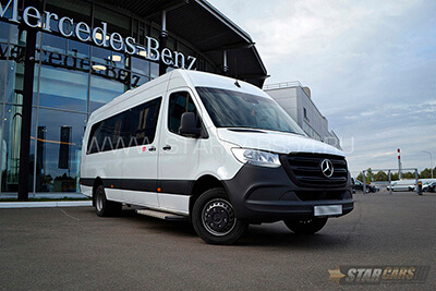 Микроавтобус Mercedes-Benz Sprinter VIP (белый) на 20 мест
