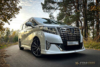 Фото 2 — Аренда минивэна Toyota Alphard белого цвета в Новосибирске