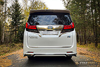 Фото 7 — Аренда минивэна Toyota Alphard белого цвета в Новосибирске