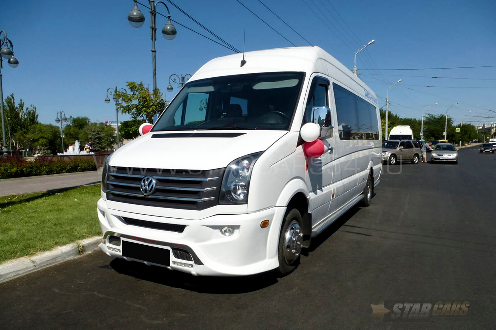Аренда микроавтобуса Volkswagen Crafter (19 мест) с водителем